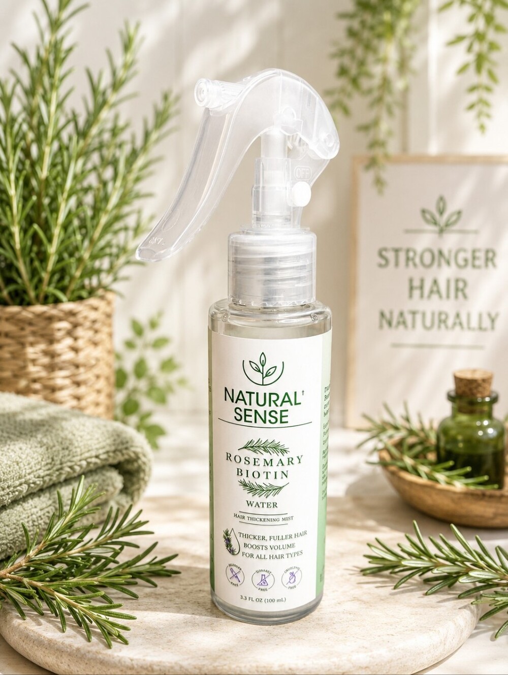 ROSEMARY BIOTIN HAIR THICKENING WATER MIST